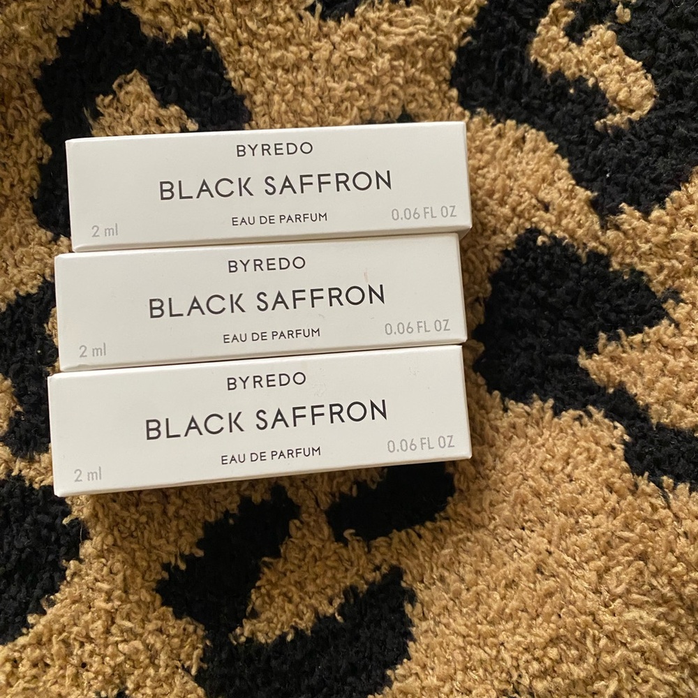 Byredo Black Saffron samples